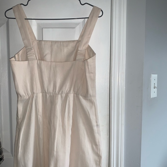 CREAM JUMPSUIT SIZE SMALL WITH BUTTONS - Picture 6 of 8